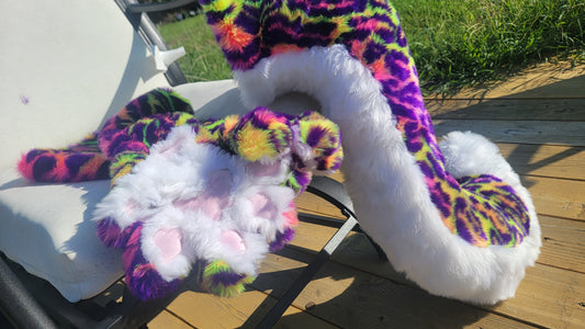 FurSuit Partial! {Tail / Ears / Paws / Hoodie }