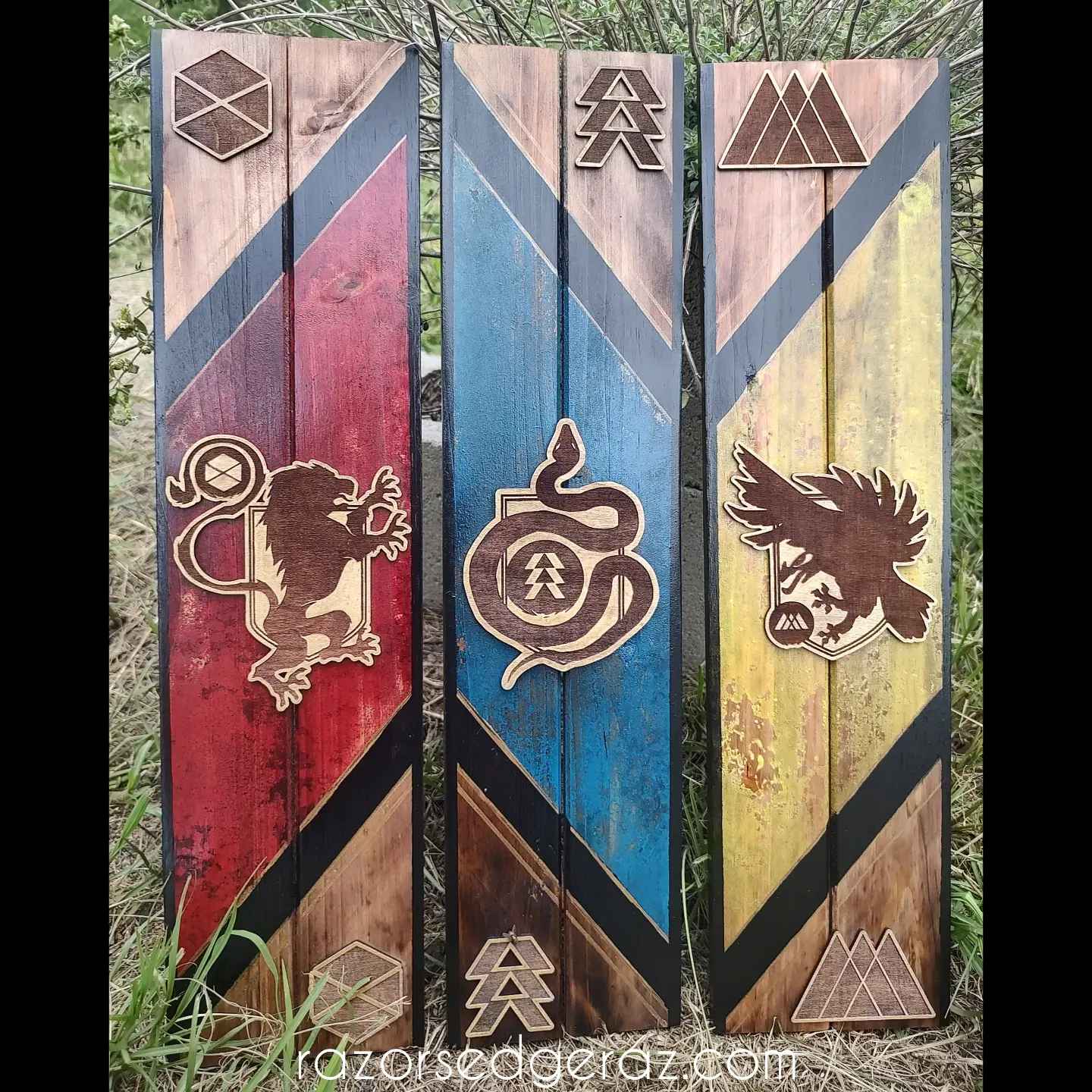 Rustic Herald Banners