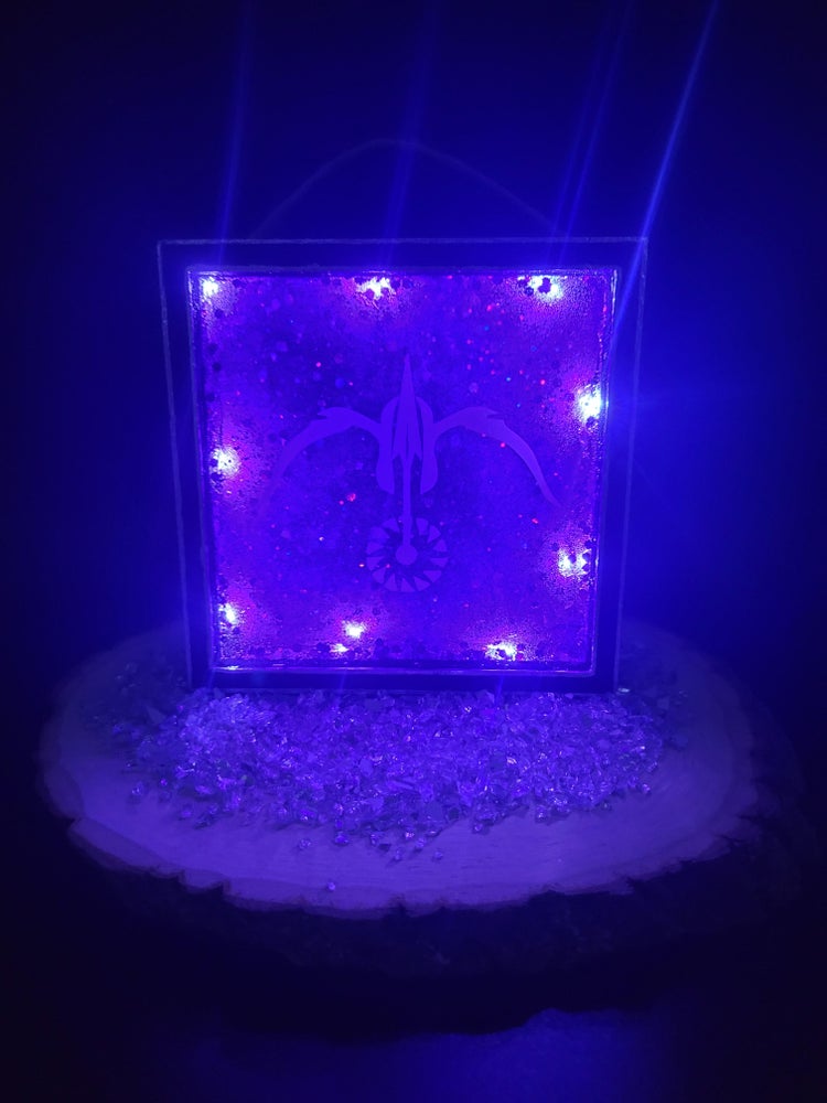 Light the Way - Custom Resin Shadowbox