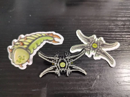 Corrupted Little Light - Enamel Pin