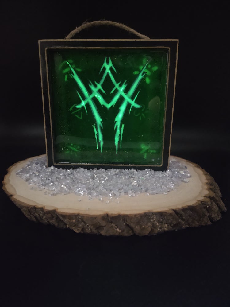 Light the Way - Custom Resin Shadowbox