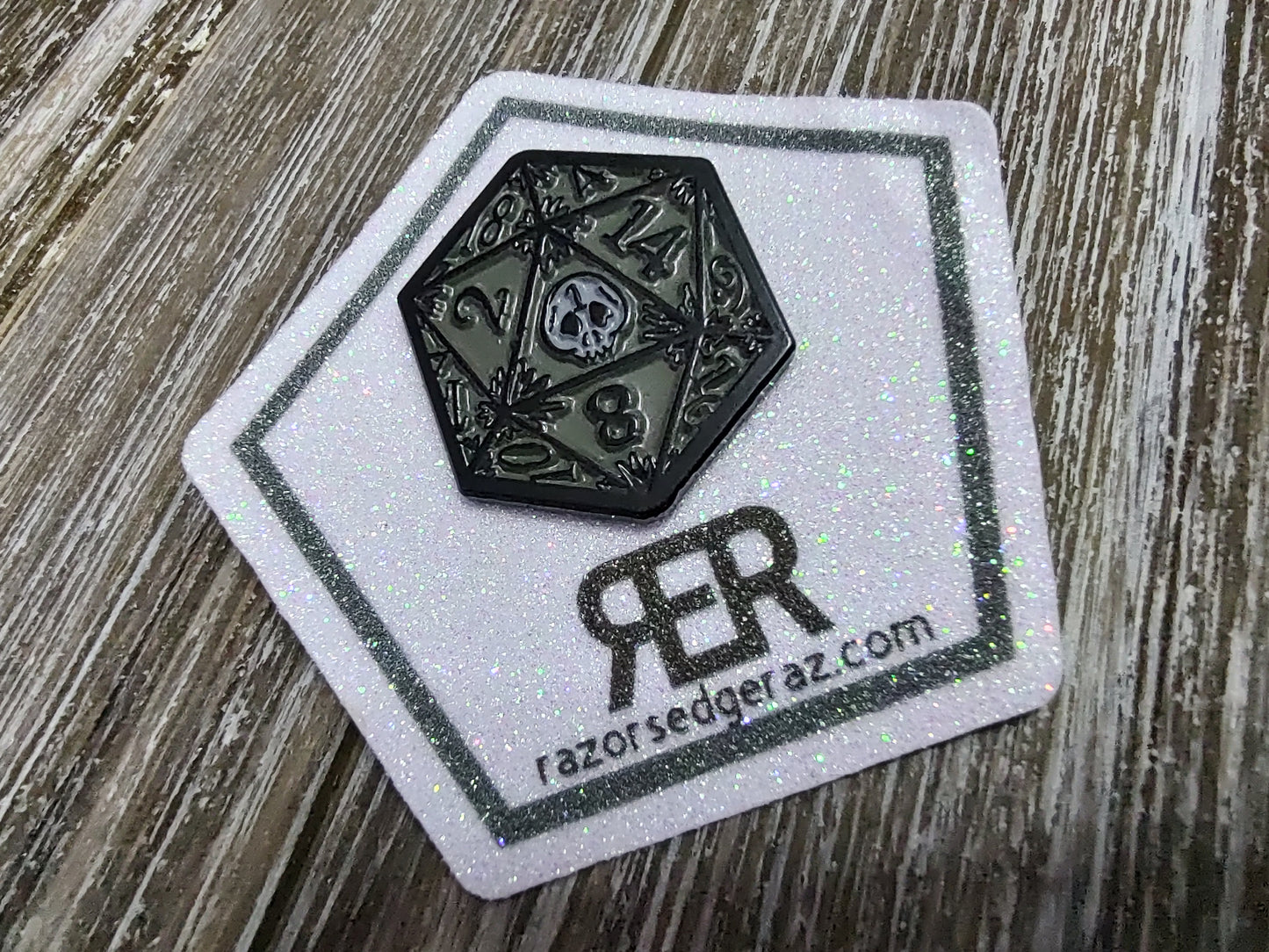 Get Rekt Nat1 Dice Pin